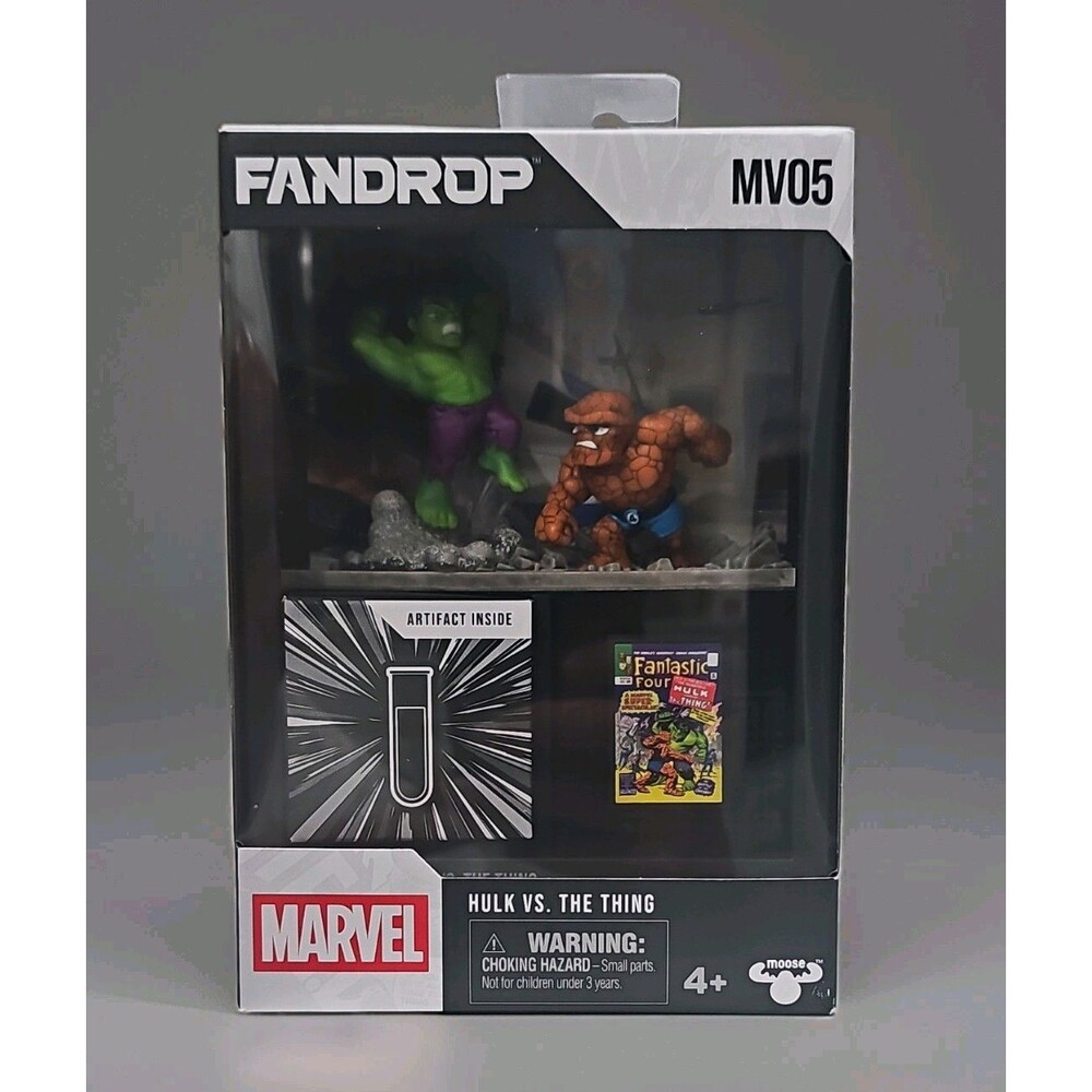 Marvel Fandrop MV05 Hulk vs The Thing Fantastic Four Boxed Set